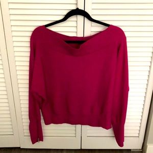 Free People wide neck sweatshirt